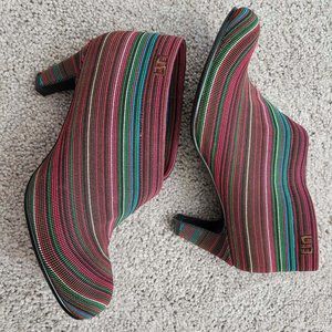 UN Nude Fold mid booties